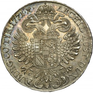 Austria, Maria Theresa, Thaler Hall 1771