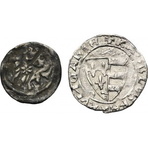 Set, Hungary, Andrew II and Charles Robert, Obol and Denarius (2 pcs.)