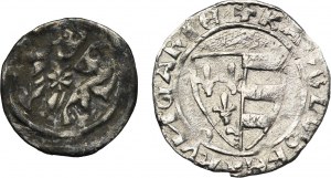 Set, Hungary, Andrew II and Charles Robert, Obol and Denarius (2 pcs.)