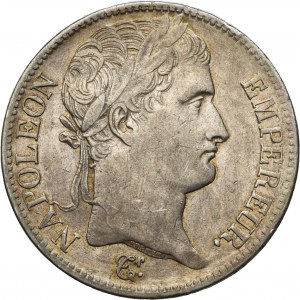 France, Napoleon I, 5 Francs Rouen 1811 B