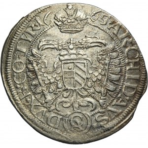 Austria, Leopold I, 3 Kreuzer Wien 1665 CA