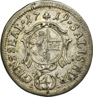 Austria, Archbishopric of Salzburg, Franz Anton von Harrach, 4 Kreuzer 1719