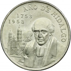 Mexico, 5 Pesos Mexico 1953 - Hidalgo