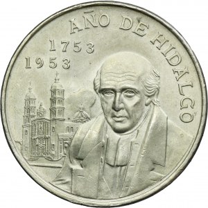 Mexico, 5 Pesos Mexico 1953 - Hidalgo