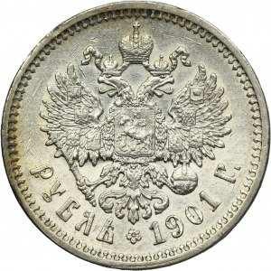 Russia, Nicholas II, Rouble Petersburg 1901 ФЗ