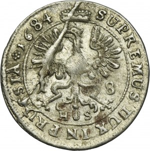 Germany, Brandenburg-Prussia, Friedrich Wilhelm, 18 Groschen Königsberg 1684 HS