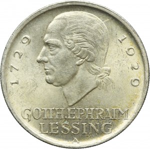 Germany, Weimar Republic, 5 Marek Berlin 1929 A - Gotthold Lessing
