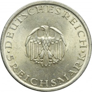 Germany, Weimar Republic, 5 Marek Berlin 1929 A - Gotthold Lessing