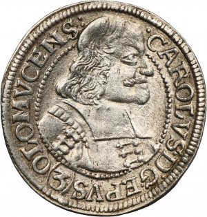 Austria, Bishopric of Olomouc, Karl II von Liechtenstein, 3 Kreuzer Kremsier 1670