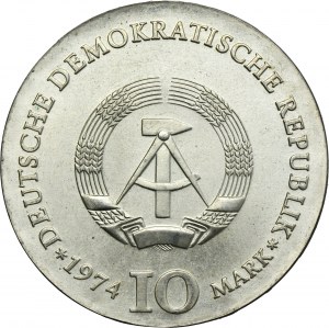 Germany, DDR, 10 Mark Berlin 1974 - Caspar David Friedrich