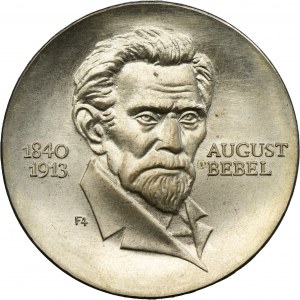Germany, DDR, 20 Mark Berlin 1973 - August Bebel