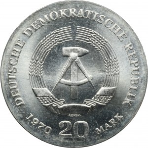 Germany, DDR, 20 Mark Berlin 1970 - Friedrich Engels