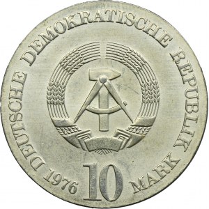 Germany, DDR, 10 Mark Berlin 1976 - Weber