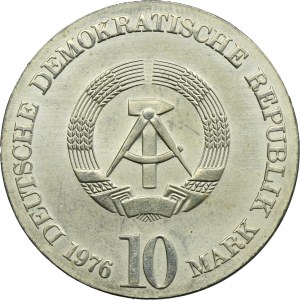 Germany, DDR, 10 Mark Berlin 1976 - Weber
