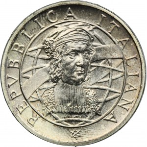 Italy, 500 Lire Rome 1989 R - 500th Anniversary of the Discovery of America by Columbus