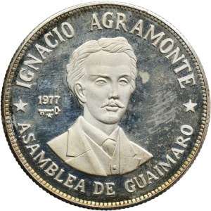 Cuba, Second Republic, 20 Pesos Havana 1977 - Ignacio Agramonte