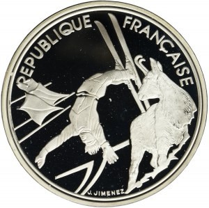 France, Fifth Republic, 100 Francs Paris 1990 - Albertville