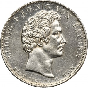 Germany, Kingdom of Bavaria, Ludwig I, Thaler 1828