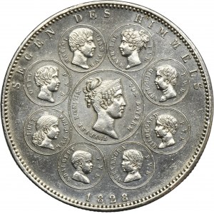 Germany, Kingdom of Bavaria, Ludwig I, Thaler 1828