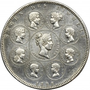 Germany, Kingdom of Bavaria, Ludwig I, Thaler 1828
