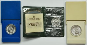 Set, Italy, 500 Lire (3 pcs.)