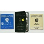 Set, Italy, 500 Lire (3 pcs.)
