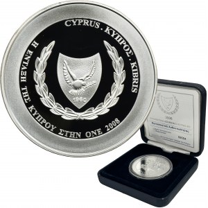 Cyprus, 5 Euro Helsinki 2008 - Accession of Cyprus to the Euro Zone