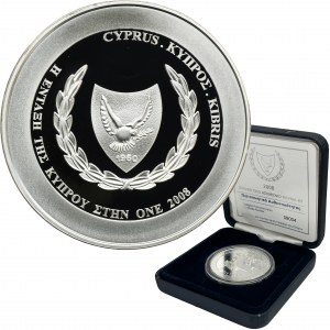 Cyprus, 5 Euro Helsinki 2008 - Accession of Cyprus to the Euro Zone