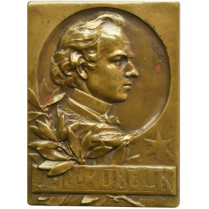 Czech Republic, Plaque Jan Kubelík ca. 1910