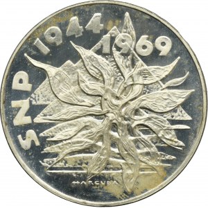 Czechoslovakia, 25 Korun 1969 - Slovak National Uprising 1944
