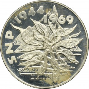 Czechoslovakia, 25 Korun 1969 - Slovak National Uprising 1944