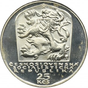 Czechoslovakia, 25 Korun 1969 - Slovak National Uprising 1944