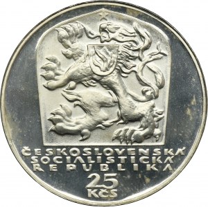 Czechoslovakia, 25 Korun 1969 - Slovak National Uprising 1944