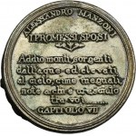 Italy, Medal Alessandro Manzoni - IMPROMESSI SPOSI