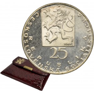 Czechoslovakia, 25 Korun Kremnitz 1969 - Jan Evangelista Purkyně