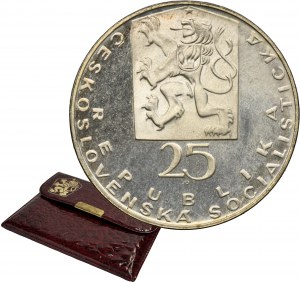 Czechoslovakia, 25 Korun Kremnitz 1969 - Jan Evangelista Purkyně