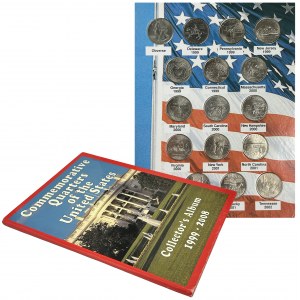 Set, USA, 1/4 Dollar 1999-2008 (51 pcs.)