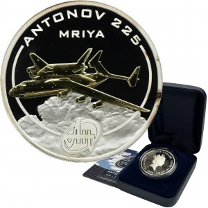Cook Islands, Elizabeth II, 1 Dollar Perth 2008 - Antonov 225 Mrija