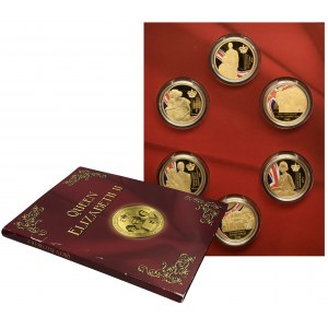 Set, Great Britain, Elizabeth II, Medal (6 pcs.)