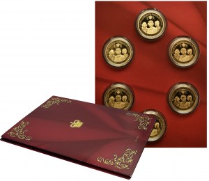 Set, Grande-Bretagne, Elizabeth II, Médaille (6 pcs.)
