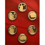 Set, Great Britain, Elizabeth II, Medal (6 pcs.)