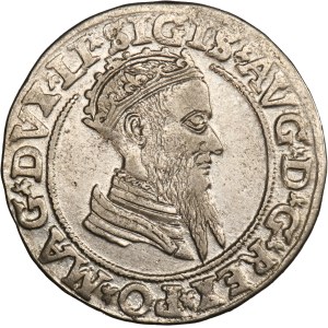Sigismund II Augustus, 4 Groschen Vilnius 1569 - LI/LITVA