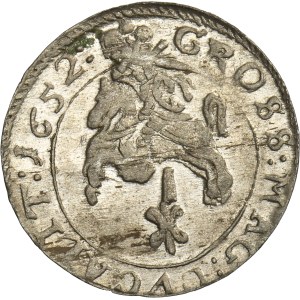John II Casimir, Groschen Vilnius 1652