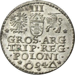 Zygmunt III Waza, Trojak Malbork 1594