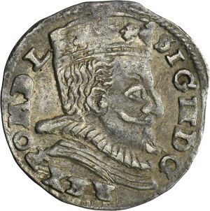 Sigismund III Vasa, 3 Groschen Lublin 1598 - letter L divided date