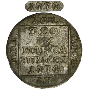 Poniatowski, Groschen Warsaw 1774 AP - RARE