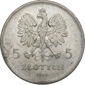 Nike, 5 złotych Warszawa 1928