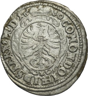 Silesia, Duchy of Oels, Christian Ulreich, 1 Kreuzer Oels 1680