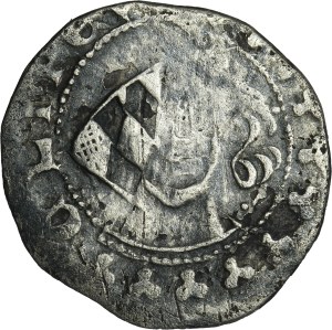 Silesia, Duchy of Schweidnitz-Jauer, Bernard, Heinrich and Bolko II, Kwartnik Löwenberg in Schlesien or Alten Fürstenstein - RARE