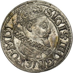 Sigismund III Vasa, 3 Kreuzer Krakau 1616